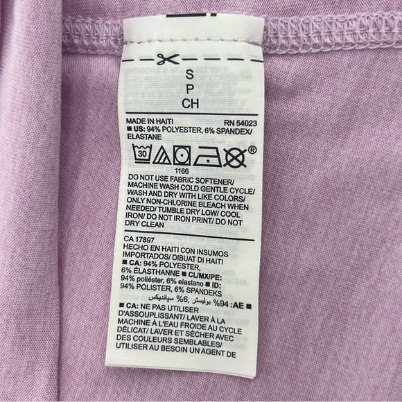 NWT Old Navy Purple Active Go Dry Dri Fit Tank Top Size Small Women’s - Picture 6 of 6